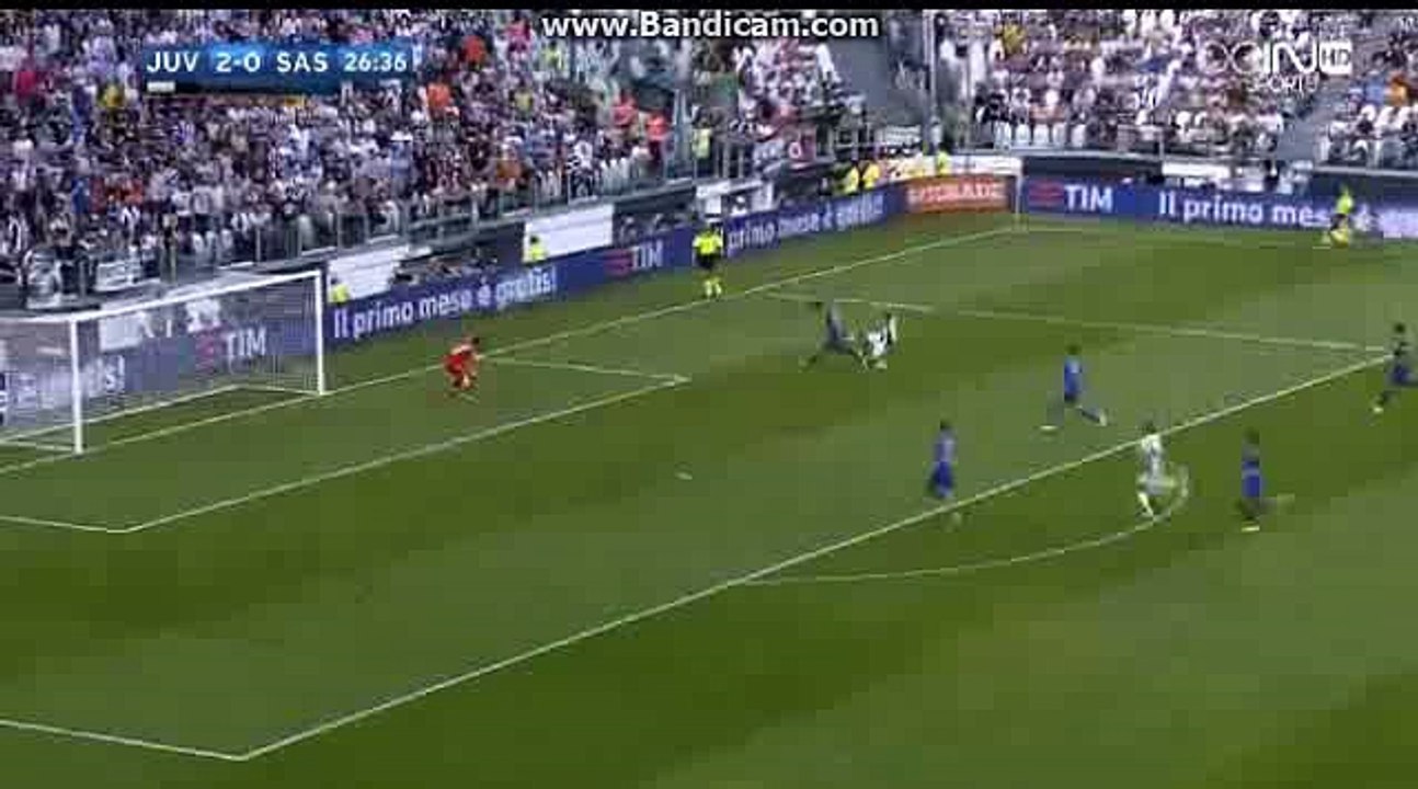 PJANIC  SUPER  GOAL  3-0  JUVENTUS  VS  SASSUOLO  10-09-2016