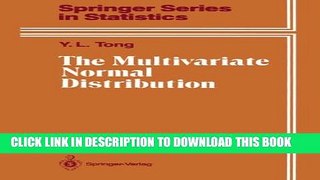 [PDF] The Multivariate Normal Distribution (Springer Series in Statistics) Popular Collection