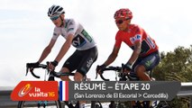 Résumé - Étape 20 (Benidorm / Alto Aitana. Escuadrón E. Aire) - La Vuelta a España 2016