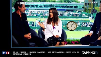 50 mn Inside - Marion Bartoli : Ses révélations chocs sur sa terrible maladie