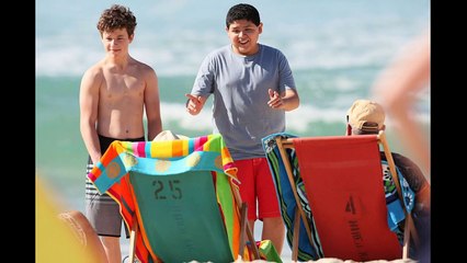 Nolan Gould shirtless