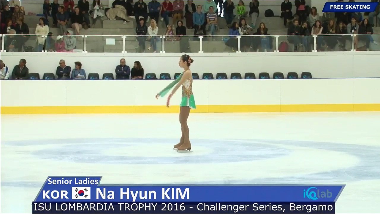 2016 Lombardia Trophy Senior Ladies 김나현 Na Hyun KIM FS