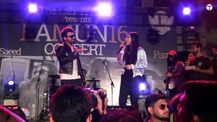 Farhan Saeed and Urwa Hocane Live Performance in Lahore