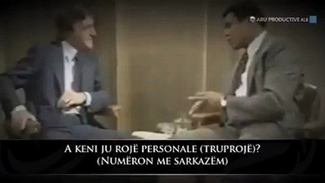 Si u përgjegj Muhamed Ali kur u pyet: A keni truproje ? /42sec. #Shperndajeeeeee