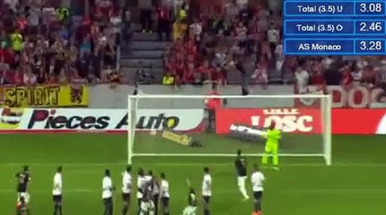 Djibril Sidibe Goal HD - Lille 0-1 AS Monaco 10.09.2016 HD