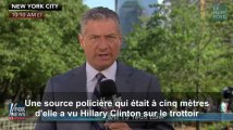 Hilary Clinton a quitté précipitamment les commémorations du 11 septembre