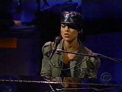 Alicia Keys - A Woman's Worth - David Letterman