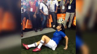Football Freestyle Show by Amazing Girls