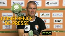 Conférence de presse Stade Lavallois - US Orléans (3-1) : Denis ZANKO (LAVAL) - Olivier FRAPOLLI (USO) - 2016/2017