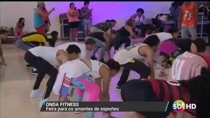 Feira em Brasília traz novidades para quem gosta de malhar