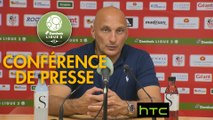 Conférence de presse AC Ajaccio - Red Star  FC (1-2) : Olivier PANTALONI (ACA) - Rui ALMEIDA (RED) - 2016/2017