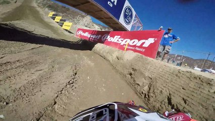 First Gopro Lap with Mitch Oldenburg - MXGP of USA 2016 - Glen Helen