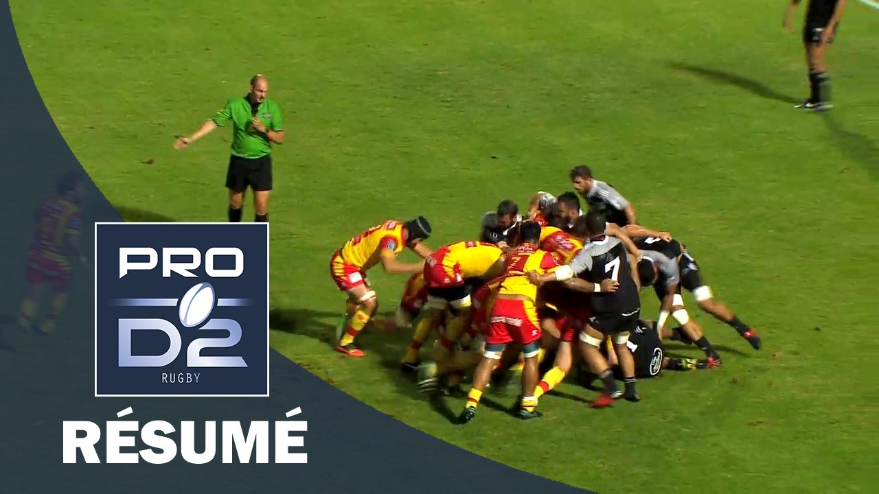 PRO D2 - Résumé Perpignan-Dax: 14-16 - J03 - Saison 2016/2017