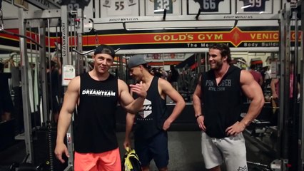 ---Calum Von Moger -&Steve Cook ARM DESTRUCTION