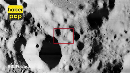 Ay yüzeyinde uzaylılara ait anten görüntülendi iddiası #ufo #uzaylı