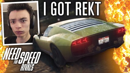 I GOT REKT! Lamborghini Miura concept Need for Speed Rivals