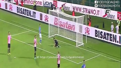 Jose Callejon Second Goal ~ Palermo vs Napoli 0-3