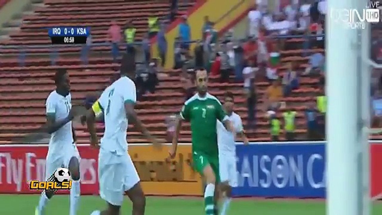 ملخص مباراة السعودية والعراق 2-1 [2016_09_06] ت...