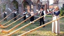 C'est la fête des cors des Alpes à Munster