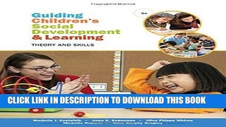New Book Guiding Children s Social Development and Learning