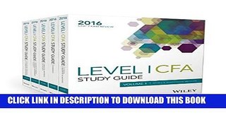 Collection Book Wiley Study Guide for 2016 Level I CFA Exam: Complete Set