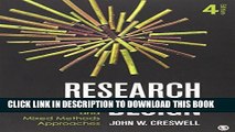 Collection Book Research Design: Qualitative, Quantitative, and Mixed Methods Approaches, 4th