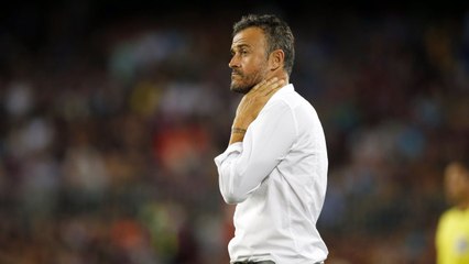 Luis Enrique: "Nos ha faltado precisión y fluidez"