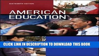 New Book American Education