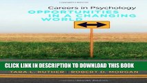 Collection Book Careers in Psychology: Opportunities in a Changing World