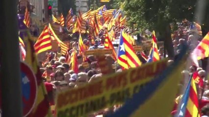 Manifestació a Perpinyà. 10 de setembre de 2016