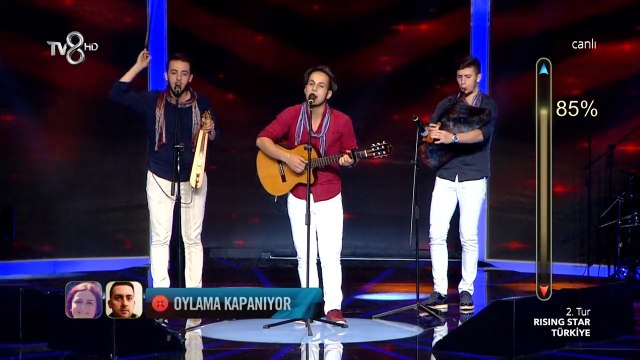 Mustafa Demir Vs Harun Yoldaş 'Karşıya Çifte Çamlar' - Rising Star Türkiye 6 Eylül 2016