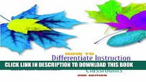 Collection Book How to Differentiate Instruction in Mixed-Ability Classrooms, 2nd Edition