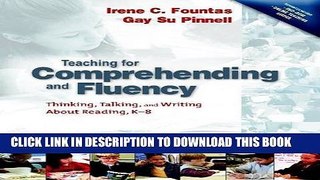 Collection Book Teaching for Comprehending and Fluency: Thinking, Talking, and Writing About