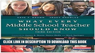Collection Book What Every Middle School Teacher Should Know, Third Edition