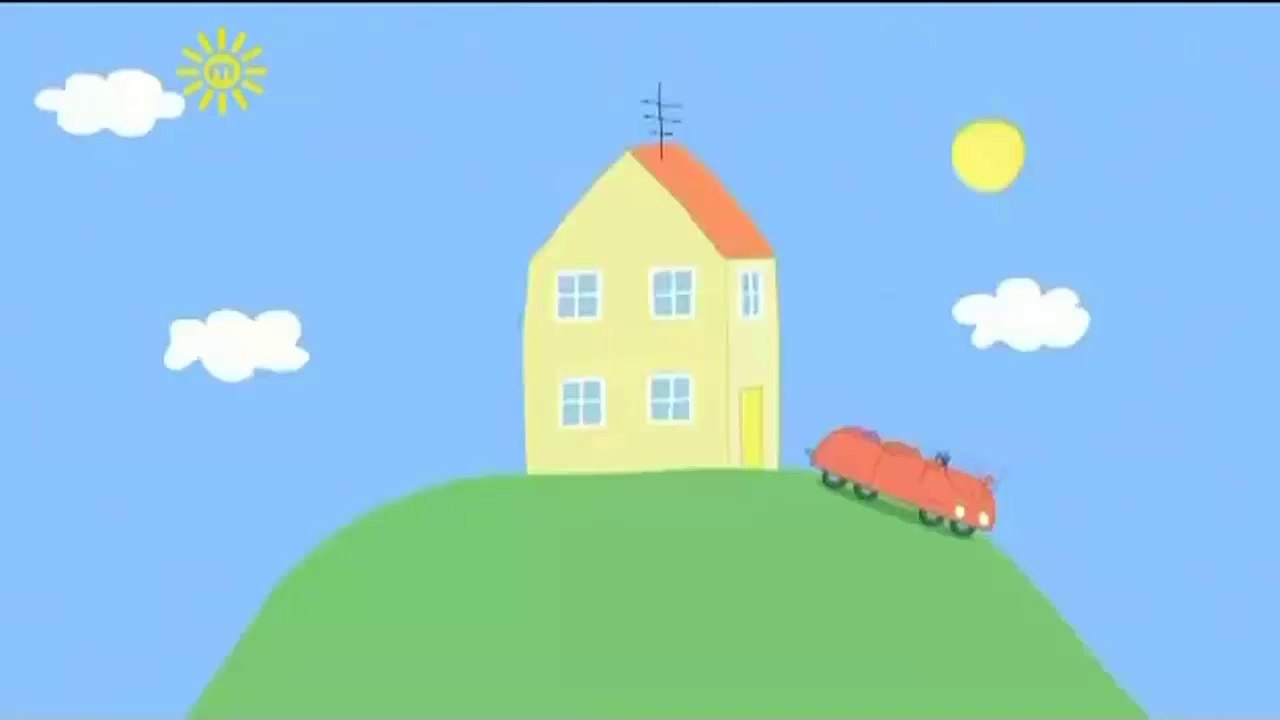 Peppa Pig English - Digging Up the Road  ❤️ Cartoon For Kids ❤️