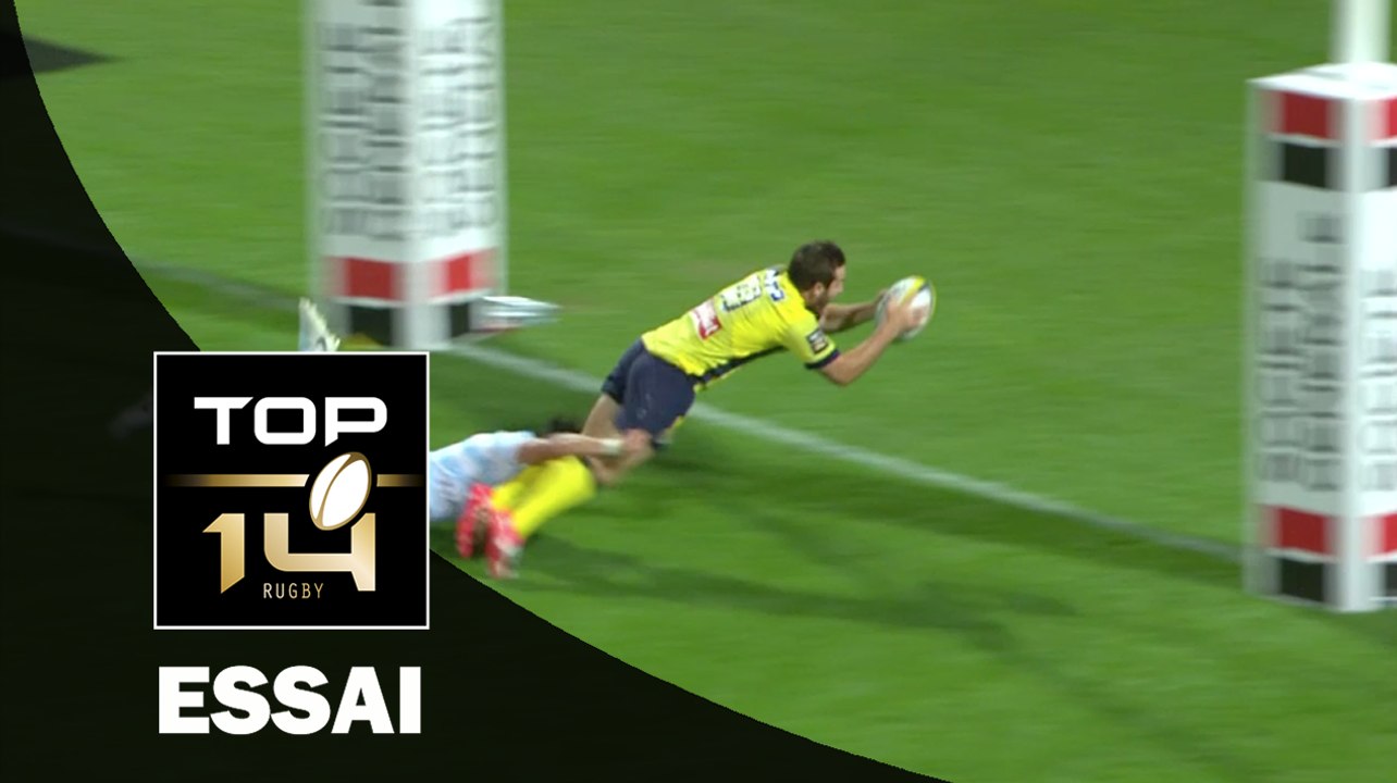 TOP 14 ‐ Essai Camille LOPEZ (ASM) – Clermont-Racing 92 – J4 – Saison 2016/2017