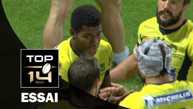 TOP 14 ‐ Essai 3 Noa NAKAITACI (ASM) – Clermont-Racing 92 – J4 – Saison 2016/2017