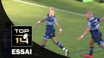 TOP 14 ‐ Essai Benoit PAILLAUGUE (MHR) – Montpellier-Pau – J4 – Saison 2016/2017