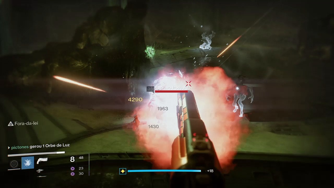 Destiny combate do agonarca