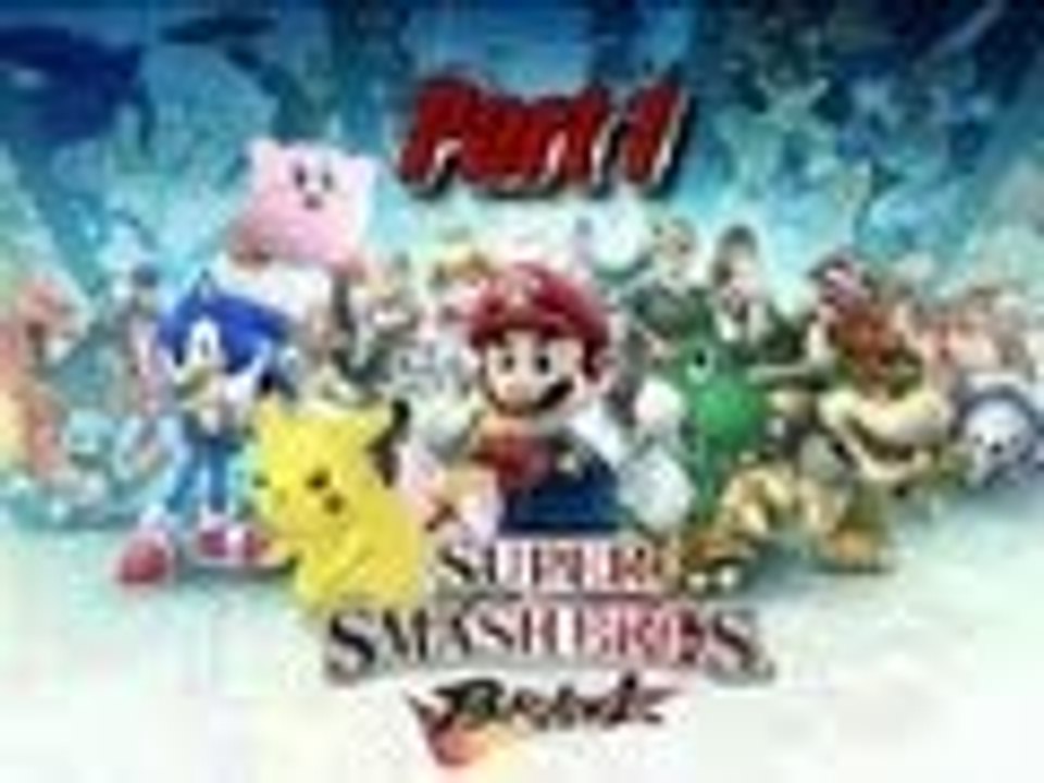 Let's Play Super Smash Brothers: Brawl - With Bryan, Alex, Jake, Geoff, And Joel - Part 1