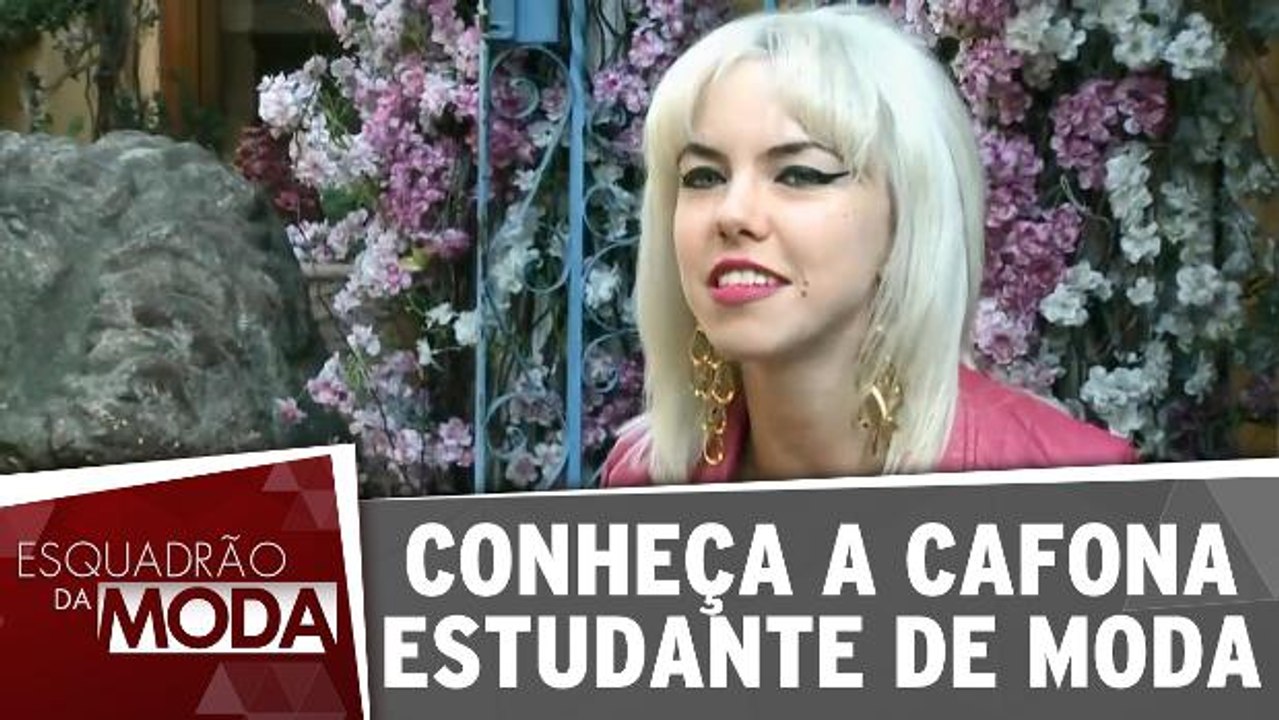 Conheça Milena, a cafona estudante de moda