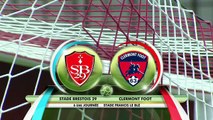 Résumé de Stade Brestois 29 - Clermont Foot 63