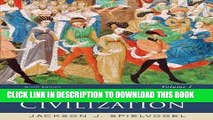 New Book Western Civilization: Volume I: To 1715