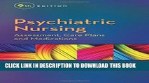 Collection Book Psychiatric Nursing: Assessment, Care Plans, and Medications