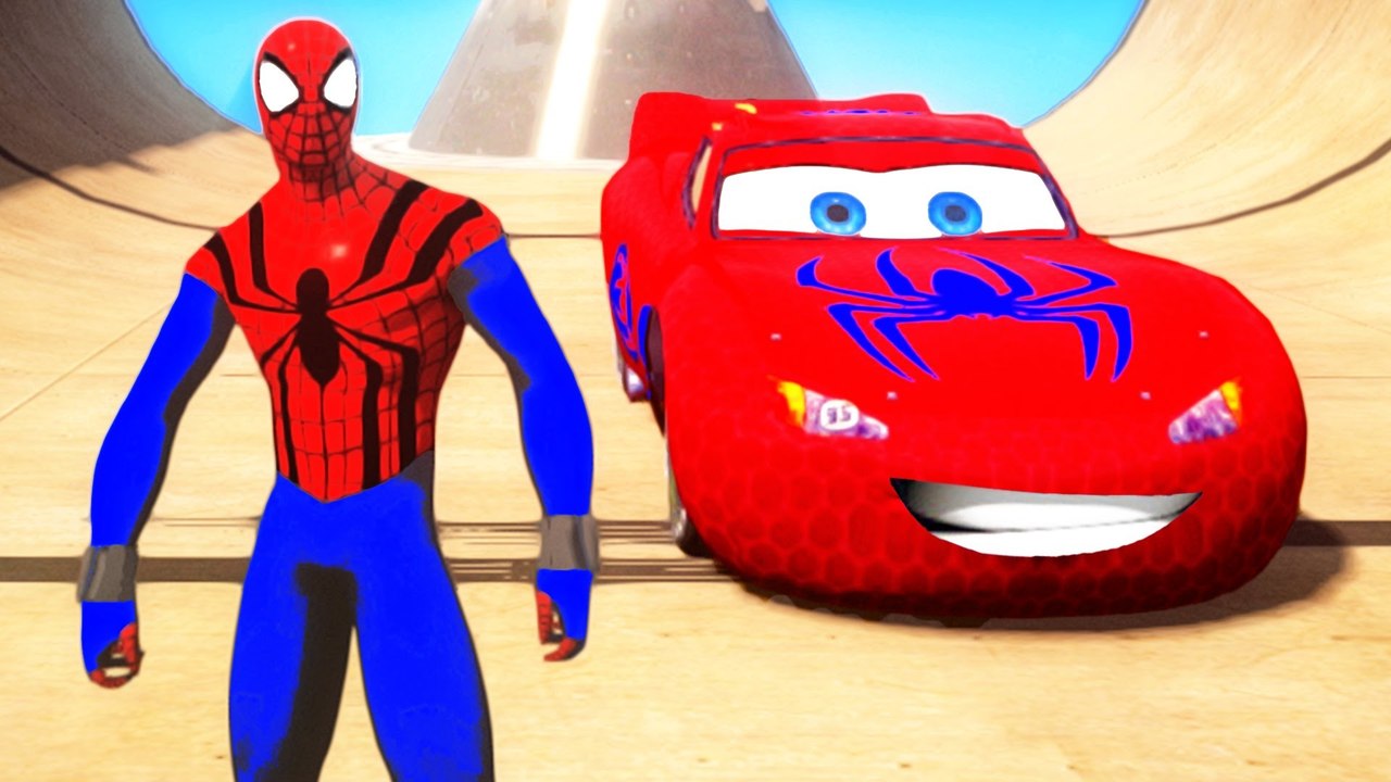 Disney Cars Pixar Spiderman + Nursery Rhymes & Lightning McQueen