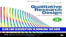 Collection Book Qualitative Research Design: An Interactive Approach (Applied Social Research