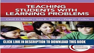 New Book Teaching Students with Learning Problems (8th Edition)