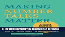 Collection Book Making Number Talks Matter: Developing Mathematical Practices and Deepening