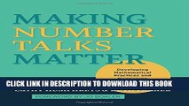 New Book Making Number Talks Matter: Developing Mathematical Practices and Deepening