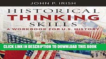 New Book Historical Thinking Skills: A Workbook for U. S. History